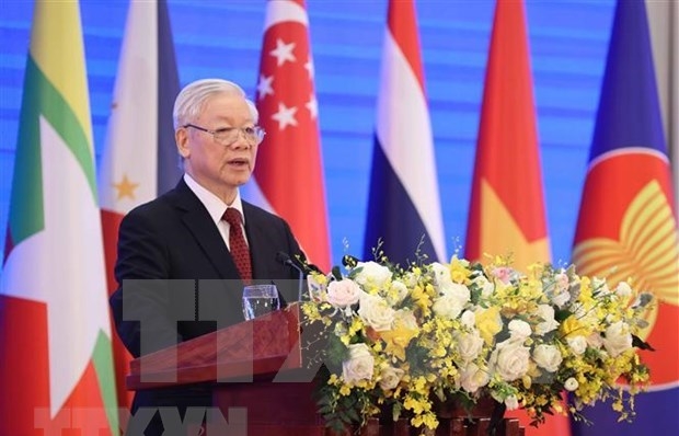 Top Vietnamese leader affirms maintaining peaceful, stable, cohesive and united ASEAN region