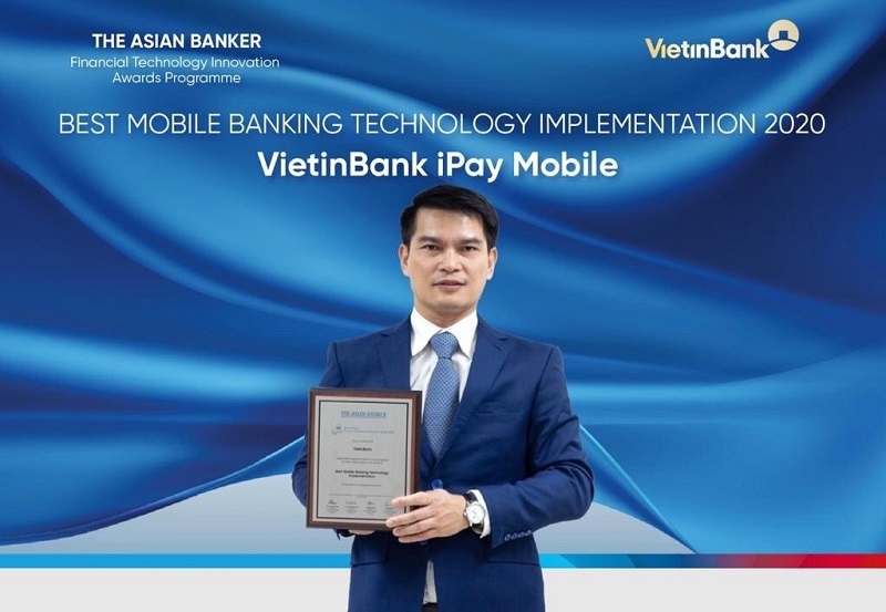 vietinbank ipay mobile receives best mobile banking technology implementation award