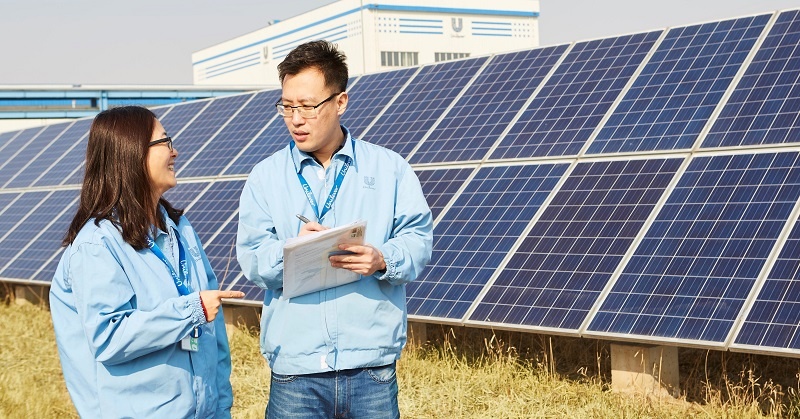 Solar energy system invested by Unilever Vietnam towards clean and sustainable energy