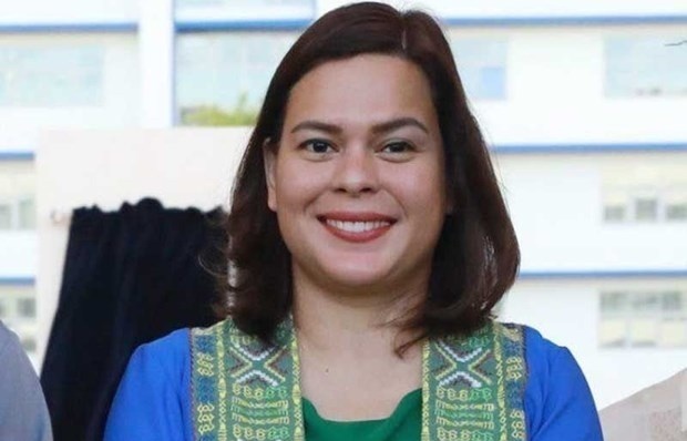 Philippine President's daughter officially runs for vice president post