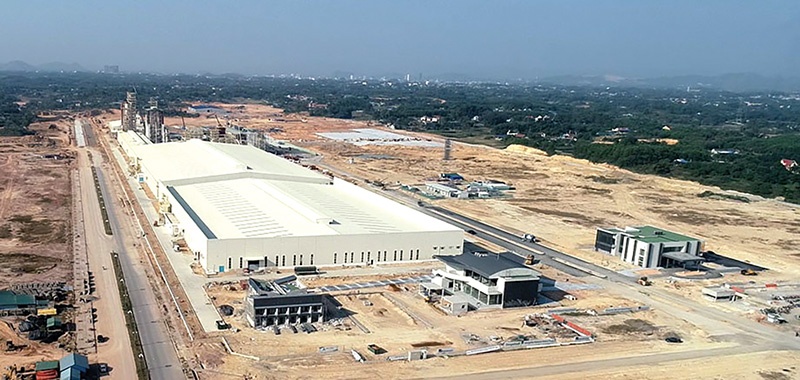 The $163 million MDF Dongwha Vietnam factory at Song Cong II IZ