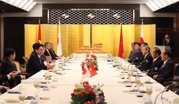 Prime Minister meets with former Japanese PM, head of parliamentary friendship alliance