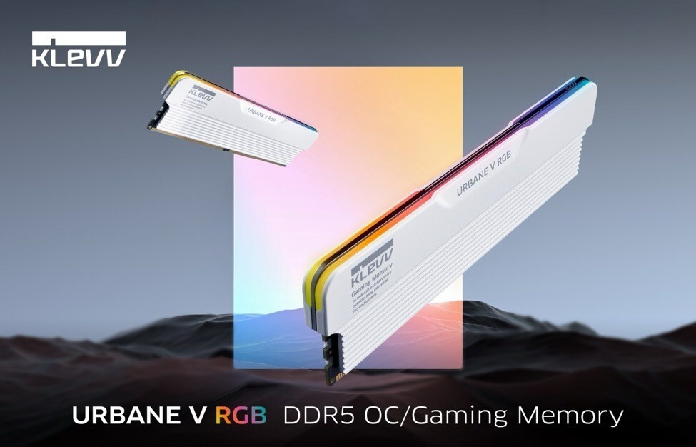 Klevv unveils the all new URBANE V RGB DDR5 gaming/oc memory