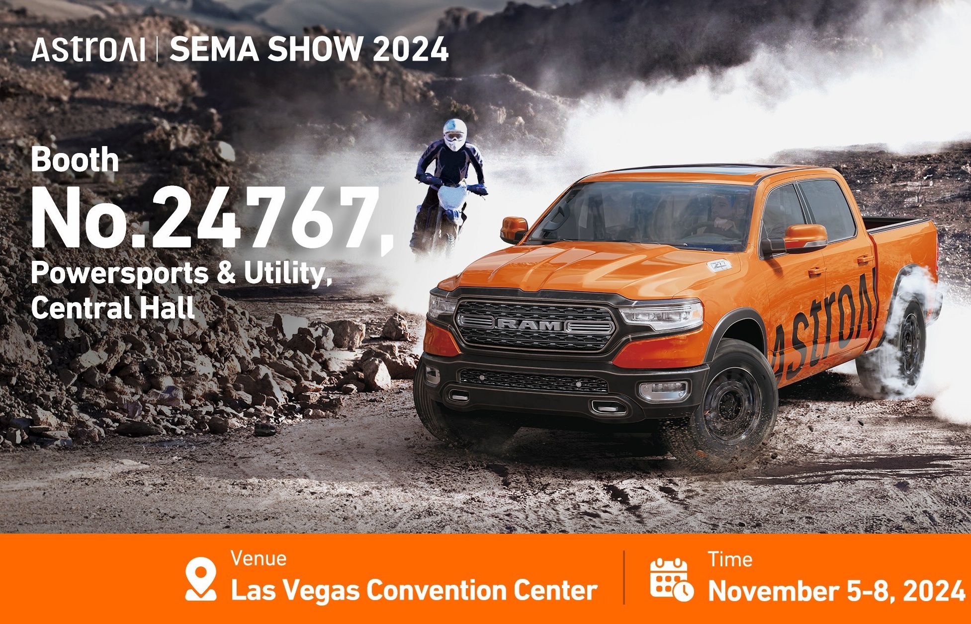 AstroAI Showcases its Off-Road Capabilities at SEMA Show 2024