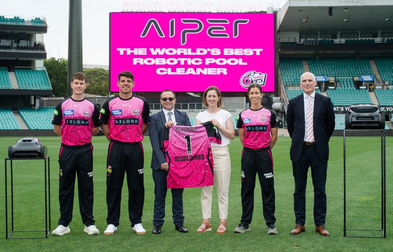 Aiper is proud to announce its partnership with the Sydney Sixers, ahead of the KFC BBL|14 season.