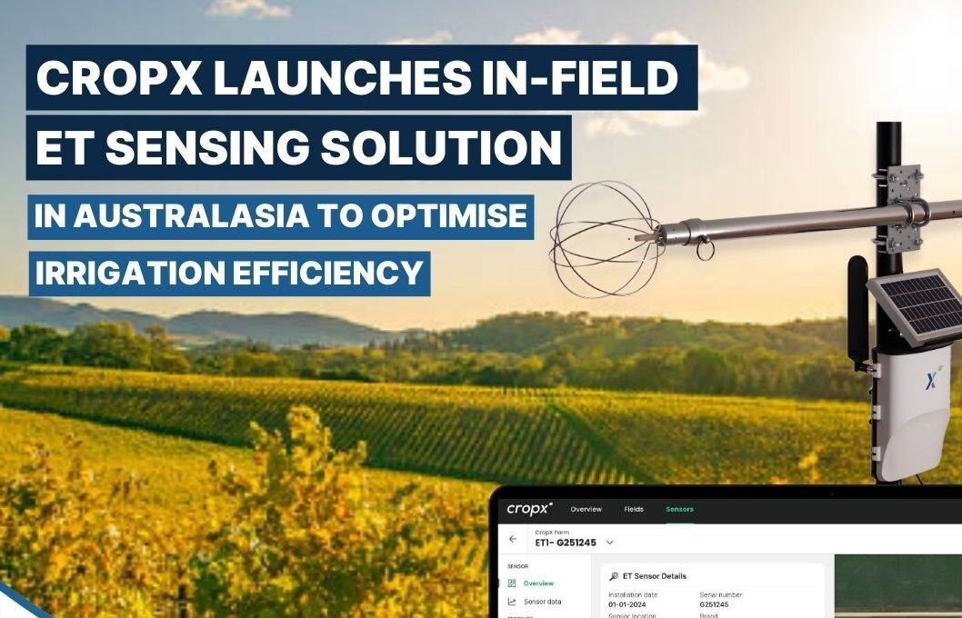 CropX Launches a New Era of Sustainable Irrigation in Australia