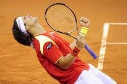 ruthless rafa epic ferrer hand spain davis cup lead