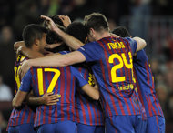 Barca youngster hit four past BATE
