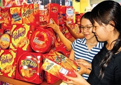 Sufficient goods supply for Tet