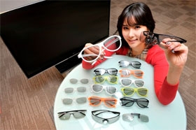 lg unveils newest collection of stylish 3d glasses