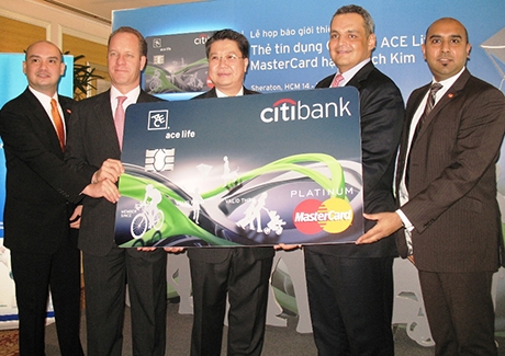 Citibank-ACE Life Platinum MasterCard card available in Vietnam