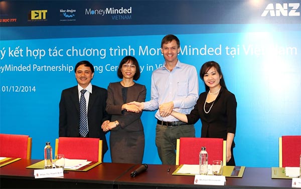 anz vietnam signs new moneyminded partnerships