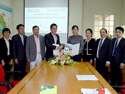kem nghia to build 14 million plant