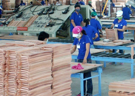 dong nai registers rise in wood exports