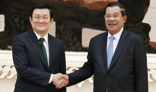 vietnam wishes to fortify expand ties with cambodia president