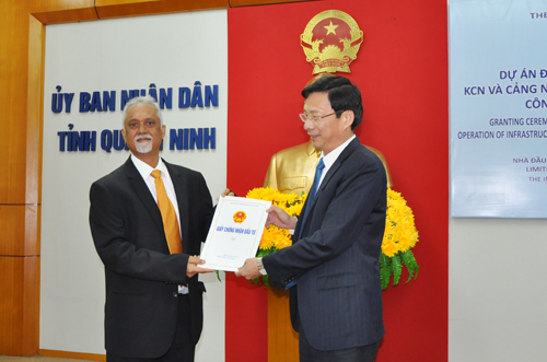 nam tien phong project granted investment licence