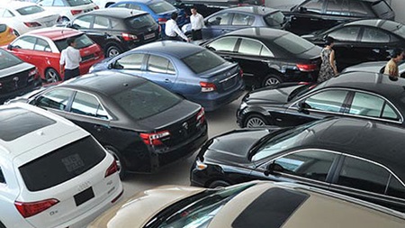 automobile imports near record high