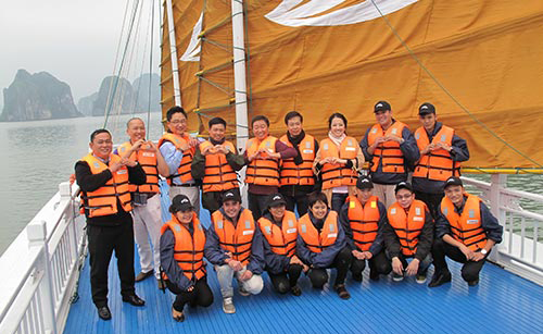 Paradise Cruises and Suites host the Green Halong
