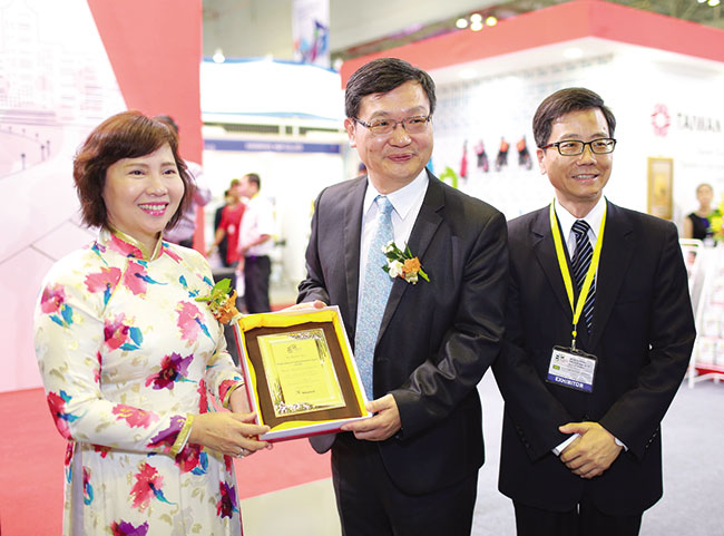 taiwanese products showcased at vietnam expo 2015