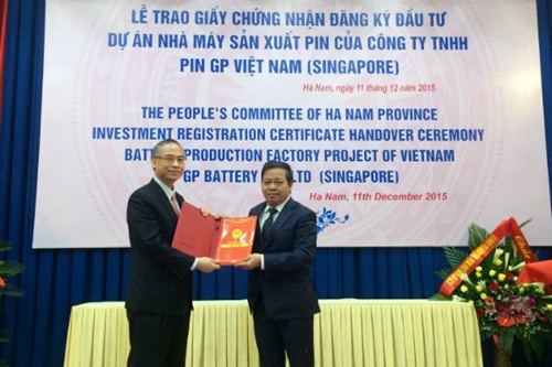 ha nam approves 6m battery production project