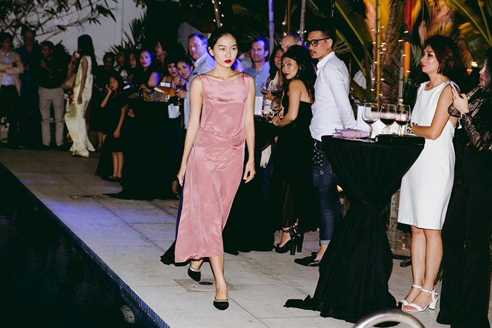 li lam saigons lookout hold fashion show