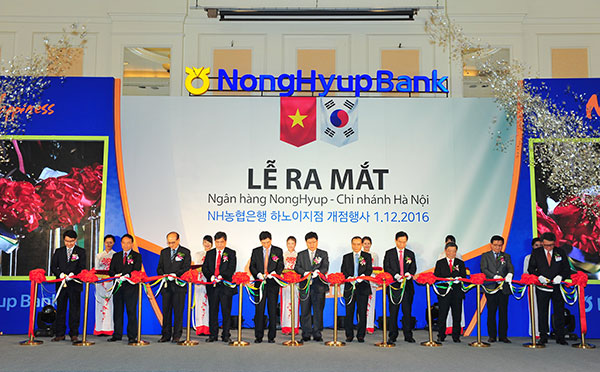 Nonghyup Bank opens branch in Hanoi