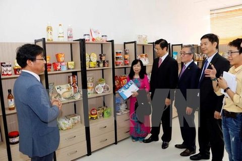 korea rice foodstuff association opens office in can tho