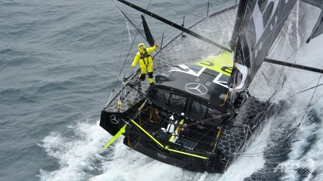 thomson passes cape horn 48 hours behind leader le cleach