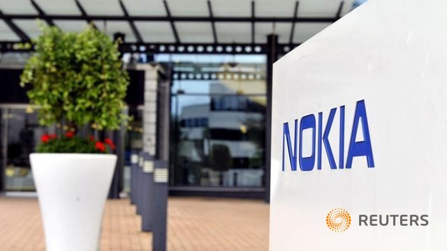 nokia shares fall on patent dispute with apple