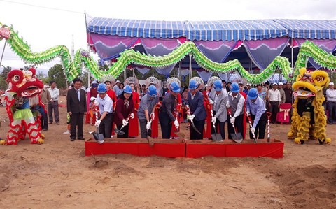 ninh thuan feed processing factory construction kicks off