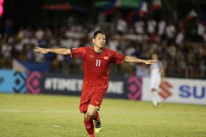 vietnam take one goal lead into second leg