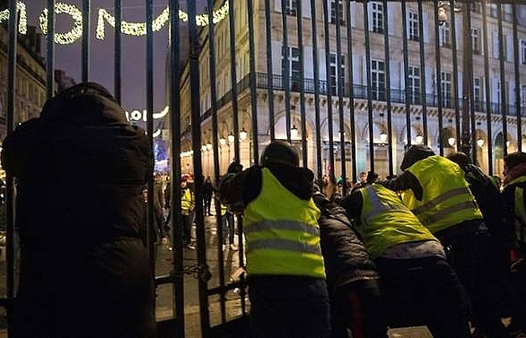 anarchists butchers and finance workers in court over paris riots