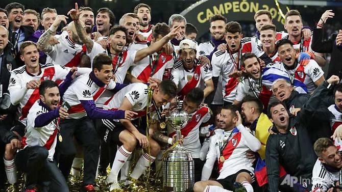 river edge out boca after extra time to win copa libertadores