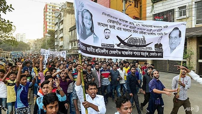 nearly 100 injured in bangladesh poll campaign violence