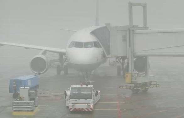 Heavy fog grounds flights in the Netherlands