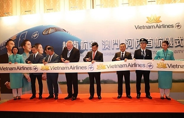 vietnam airlines launches hanoi macau service