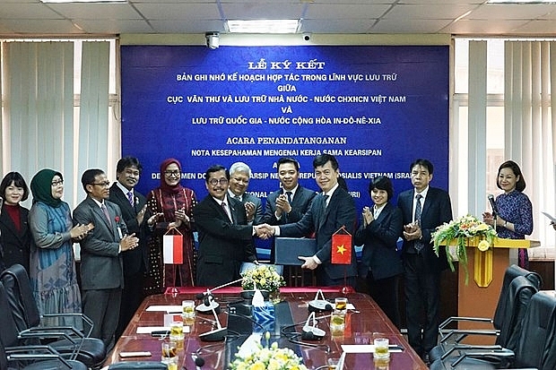 vietnam indonesia boost archive cooperation