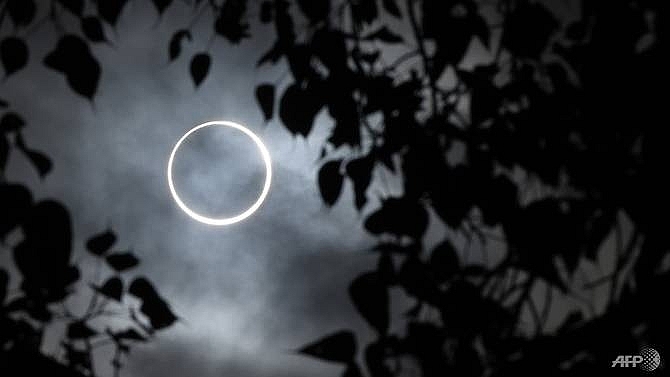 ring of fire eclipse wows across asia