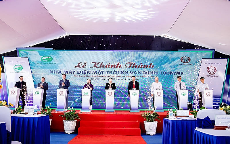 87 million solar power plant inaugurated in khanh hoa