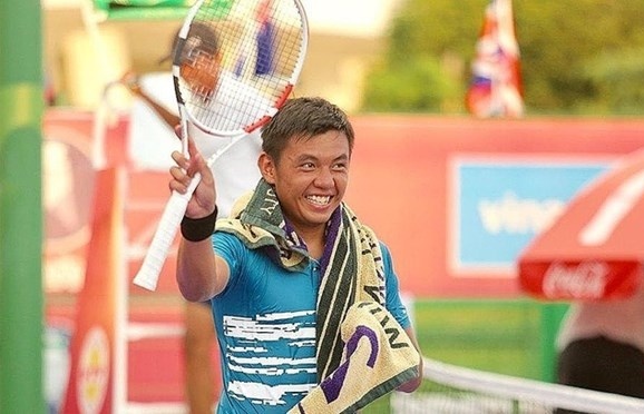 Tennis player Ly Hoang Nam wins the M15 Cancun tournament in Mexico