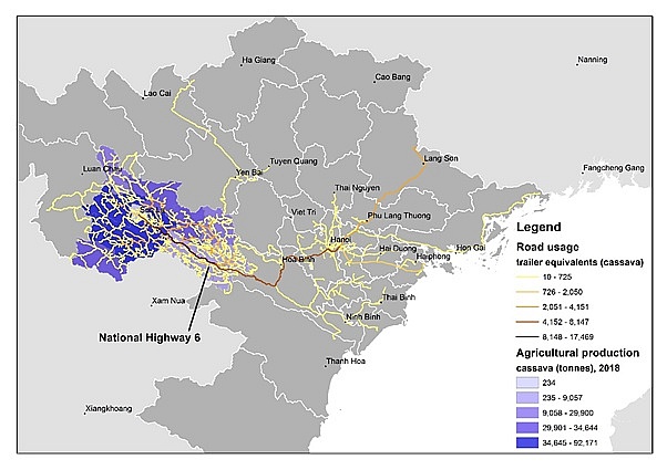 Data modelling to revamp transportation for agriculture supply chains in Vietnam