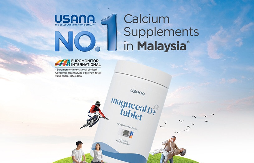 USANA Malaysia Named the Top Combination Dietary Supplements and Calcium Supplements Brand by Euromonitor International