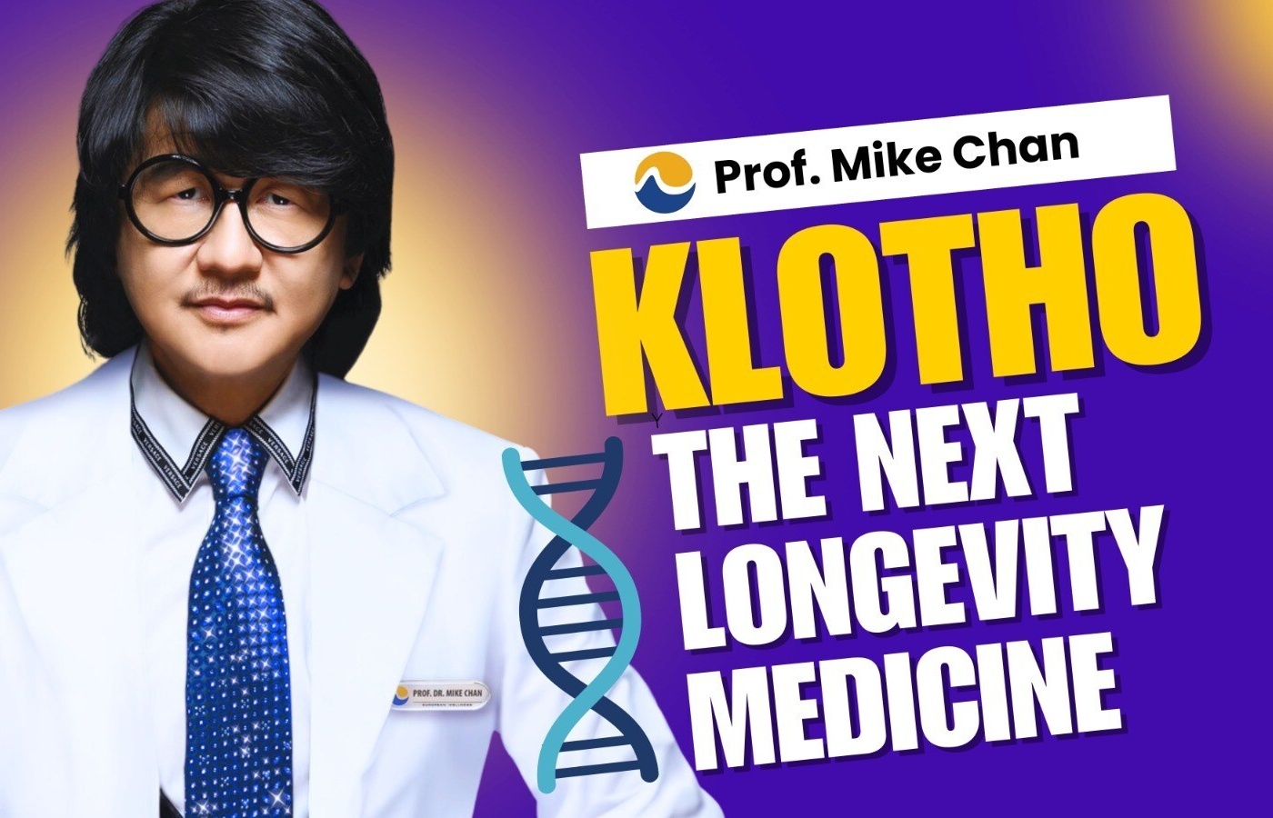 European Wellness Biomedical Group Announces New Klotho Research Initiative Led by Prof. Mike Chan