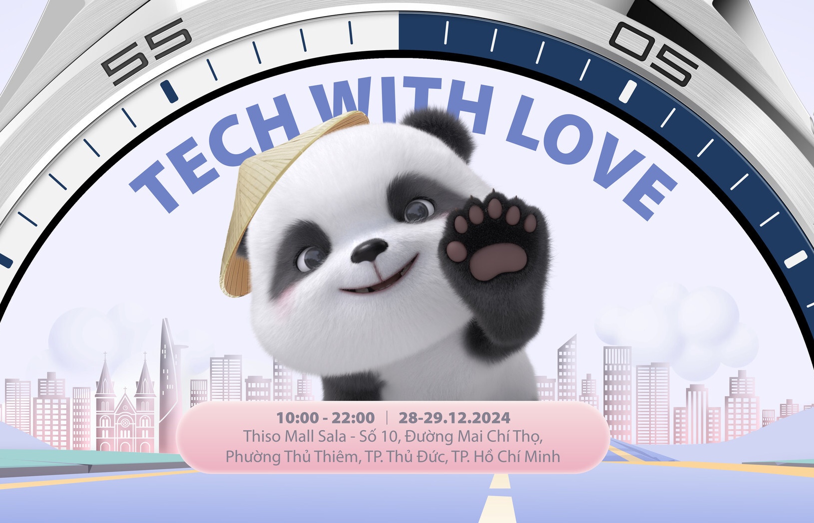 Tech With Love Event in Vietnam: Celebrate love for yourself, your family, and your community through Huawei's innovative and groundbreaking technology