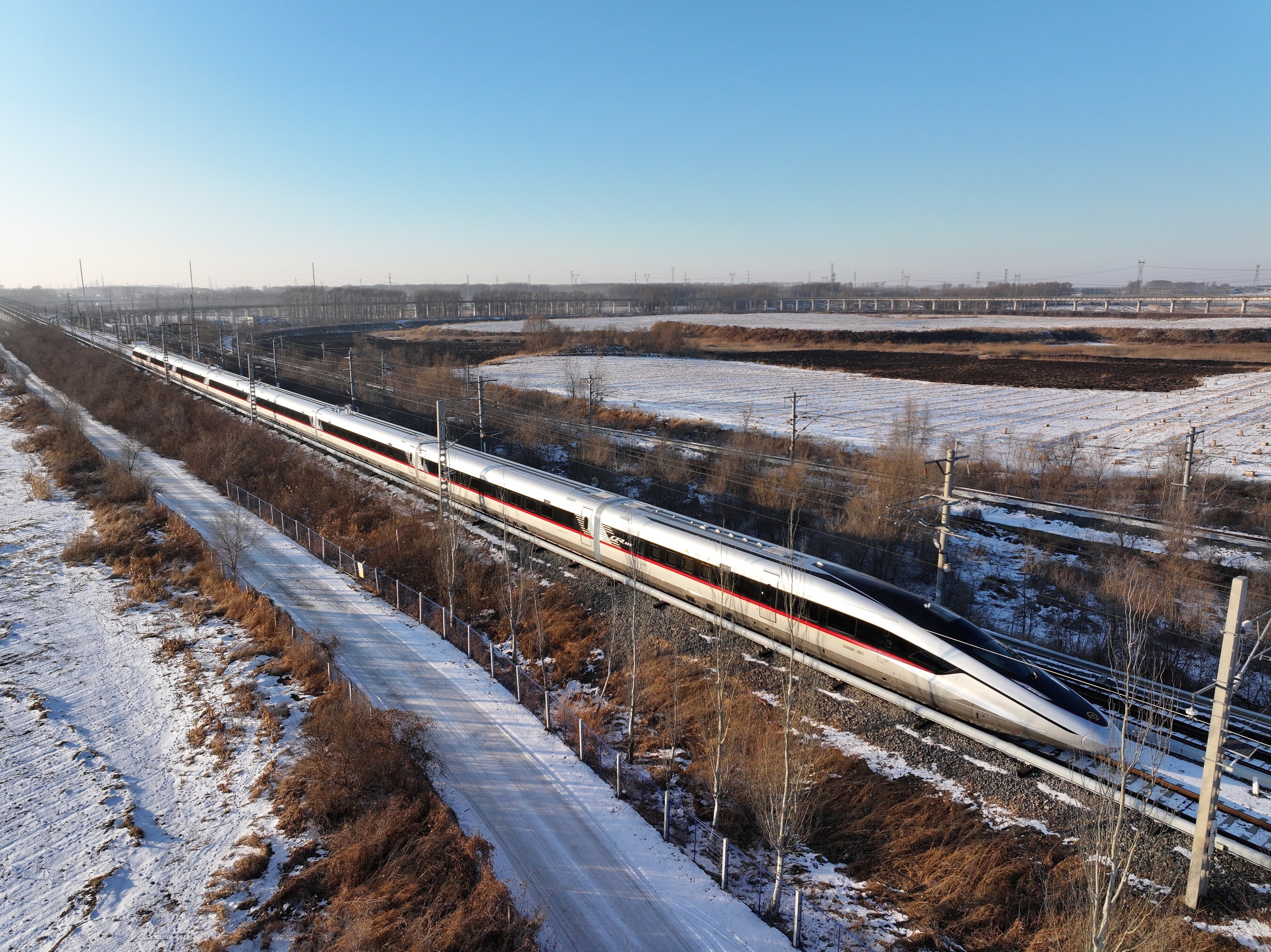 Unveiling the Future of High-Speed Rail: CR450 EMU Prototype Debuts at ...