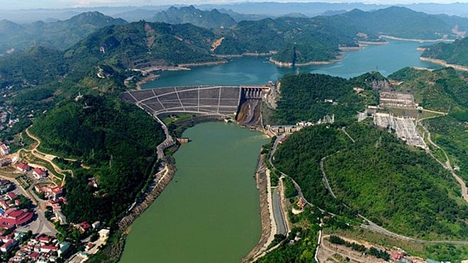 construction of expanded hoa binh hydropower plant kicks off