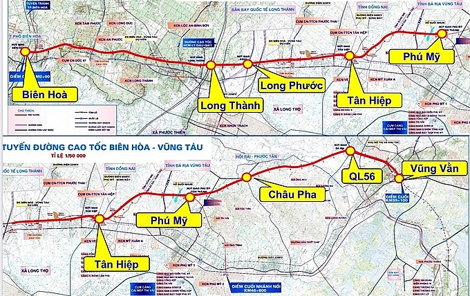 Ministry of Transport proposes to appraise $820 million Bien Hoa-Vung Tau Expressway