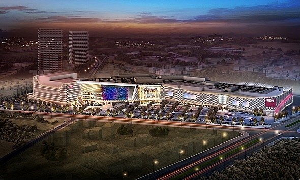 aeon mall breaks ground for aeon mall hadong