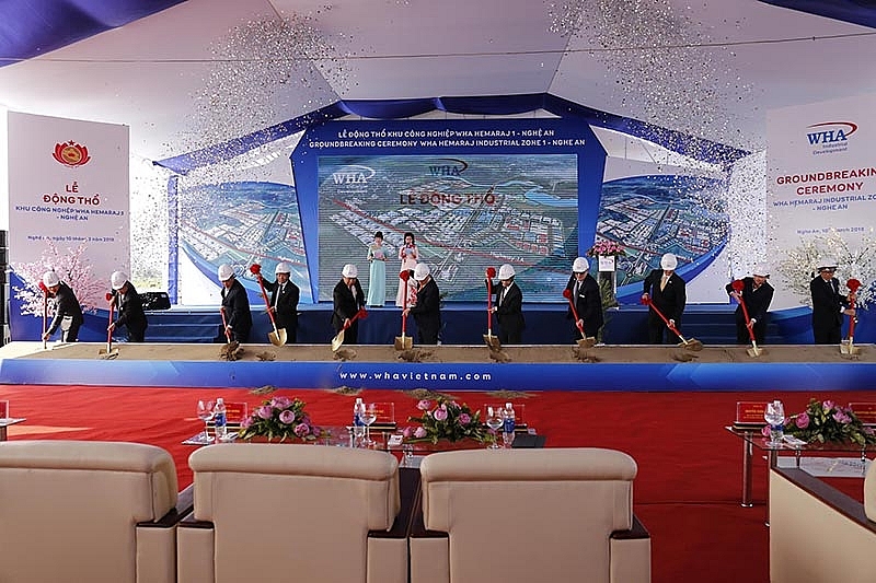 wha corporation kicks of 1 billion industrial park in nghe an