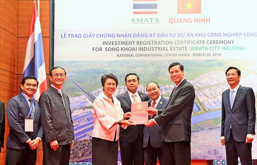 Amata Group receives investment certificate for industrial park